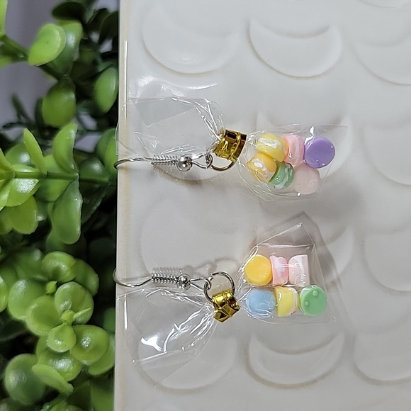 Jewelry - 🔥LAST PAIR🔥 Bag of Macarons Drop Earrings